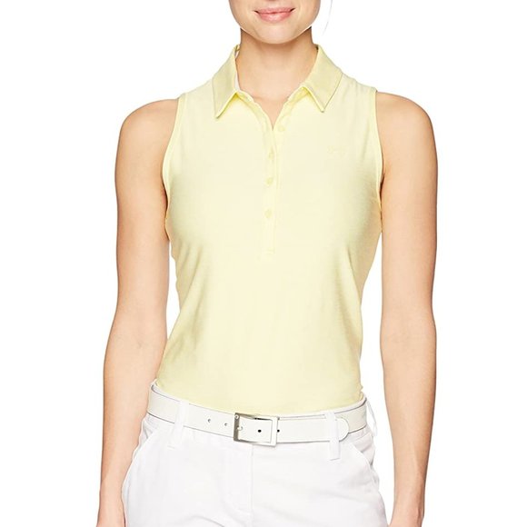 under armour zinger sleeveless polo
